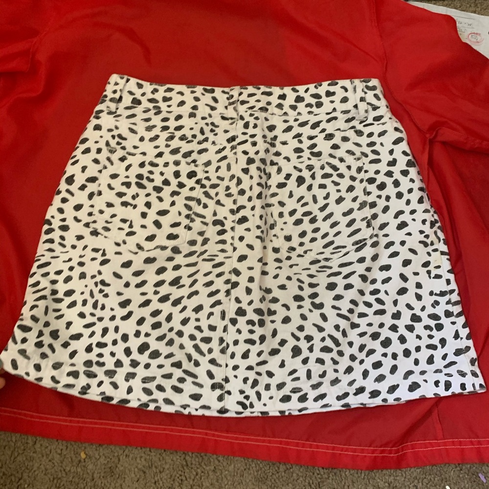 Animal print mini skirt - Picture 2 of 2